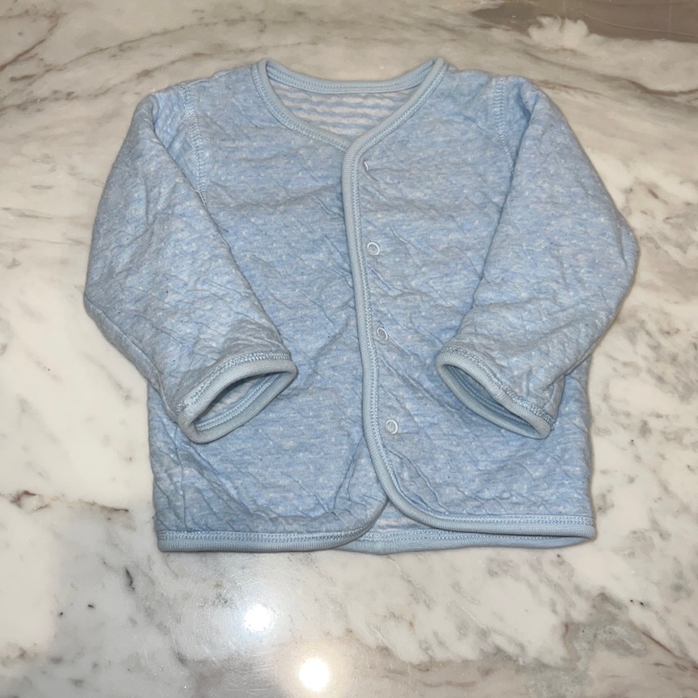 Purebaby Organic Reversible Baby Jacket 0-6m